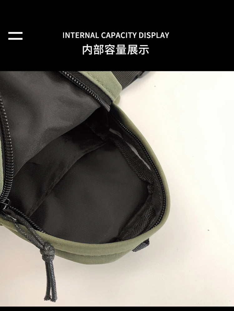 Trendy Mini Chest Bag for Men | Lightweight Casual Crossbody Sling