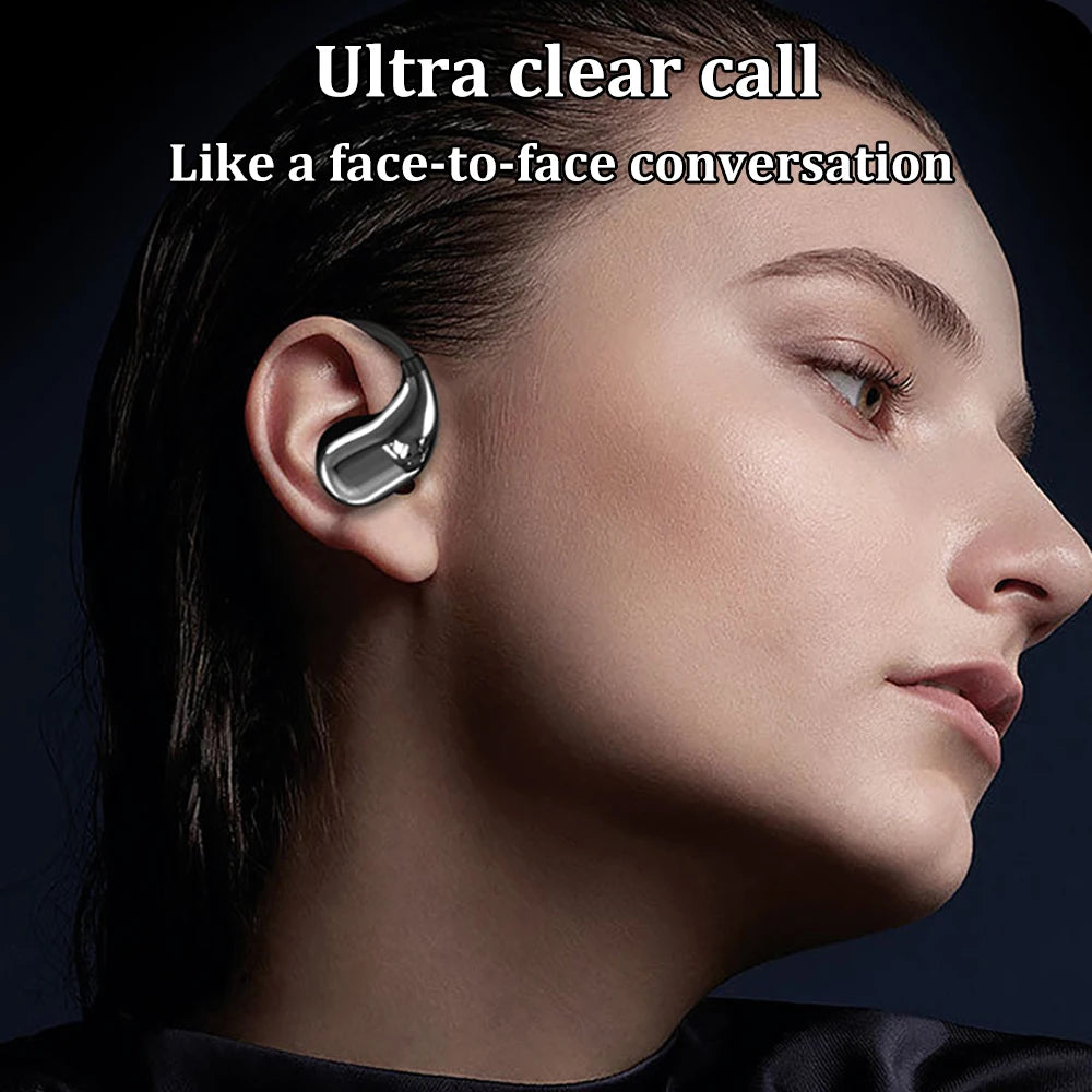 Waterproof Bluetooth 5.4 Ear Hook Wireless Headphones | HiFi Sound