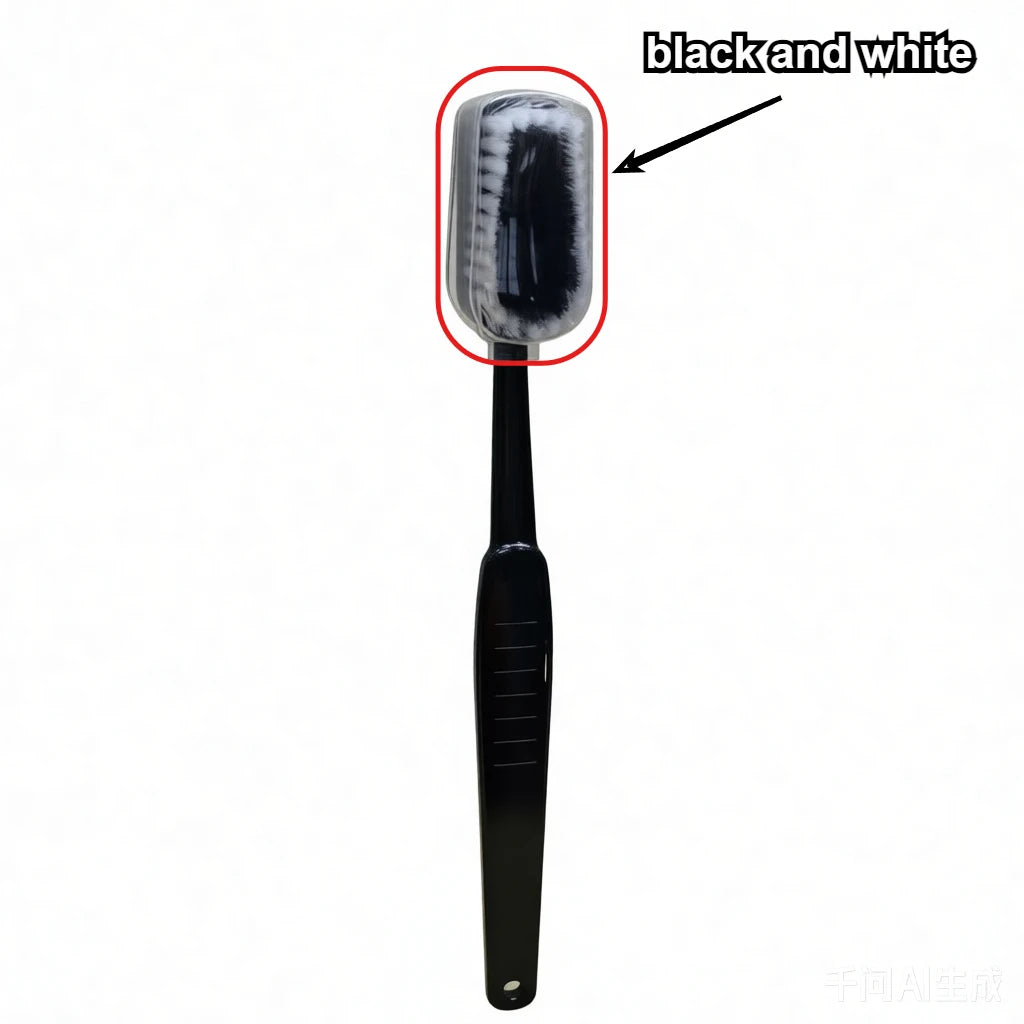 Large Long-Handle Shower & Bath Brush | Soft Bristle Cleaning Tool