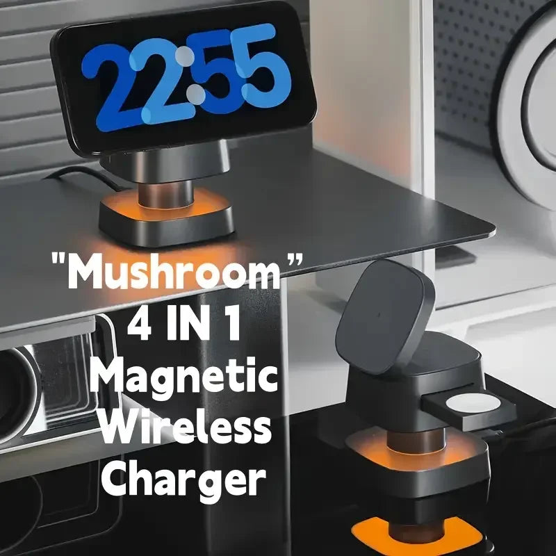 3-in-1 Foldable Wireless Charger | Fast Charging for All Devices