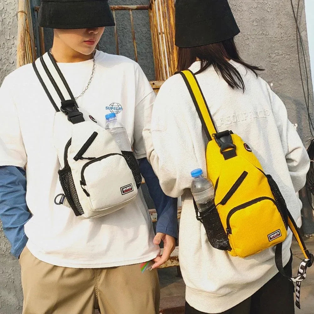 Multi-functional Messenger Backpack with Headphone Hole | Travel Companion