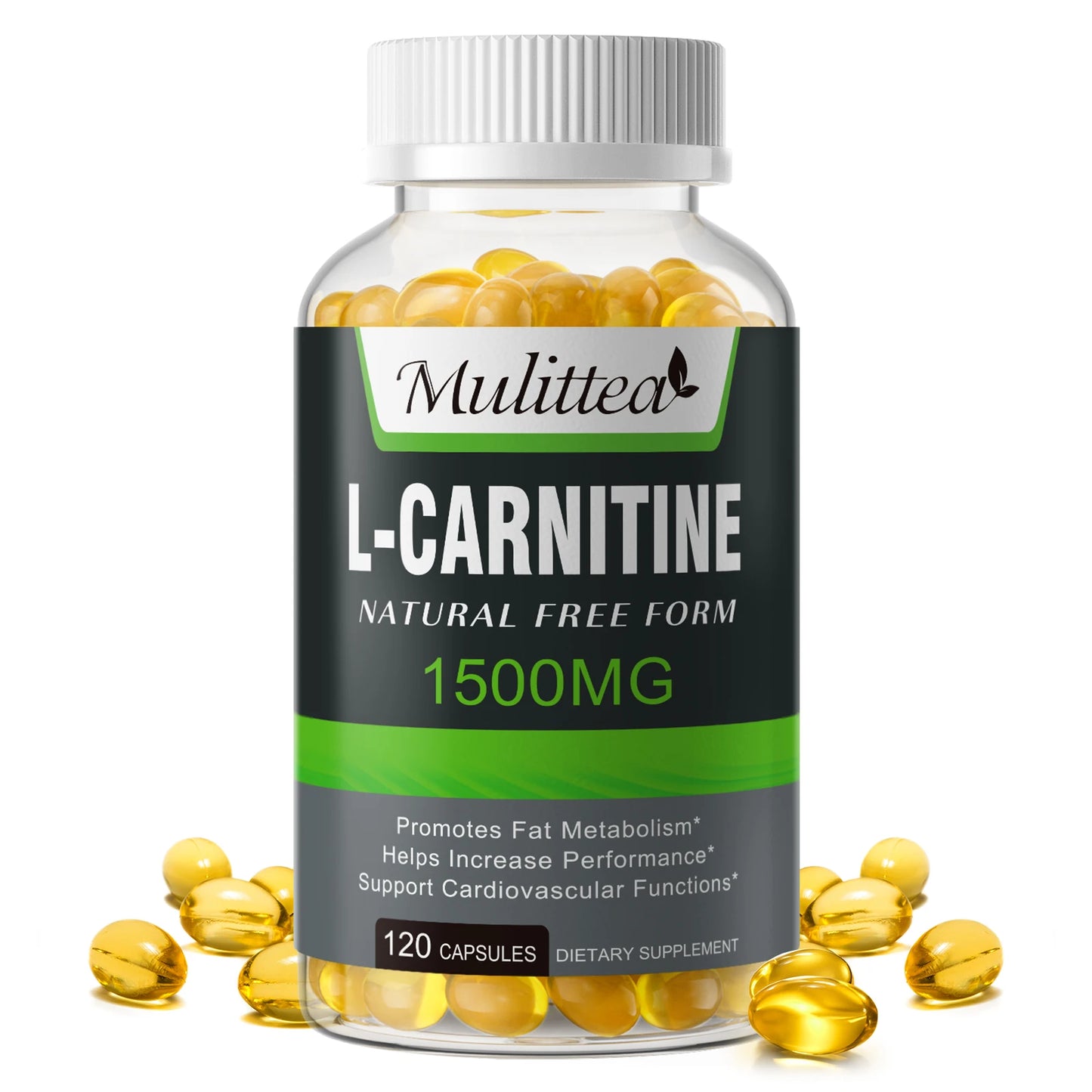 L-Carnitine Capsules for Fat Burning & Enhanced Focus