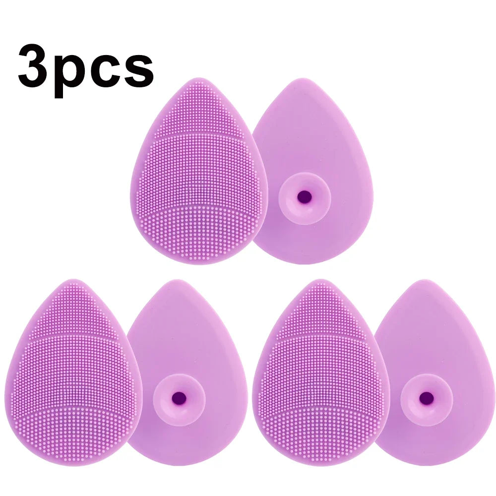 Soft Silicone Face Cleansing Brush | Gentle Skin Massager