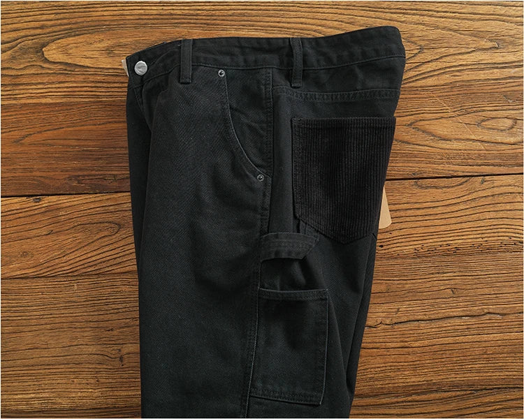 Men's Casual Cotton Twill Cargo Pants | Retro Trendy Style