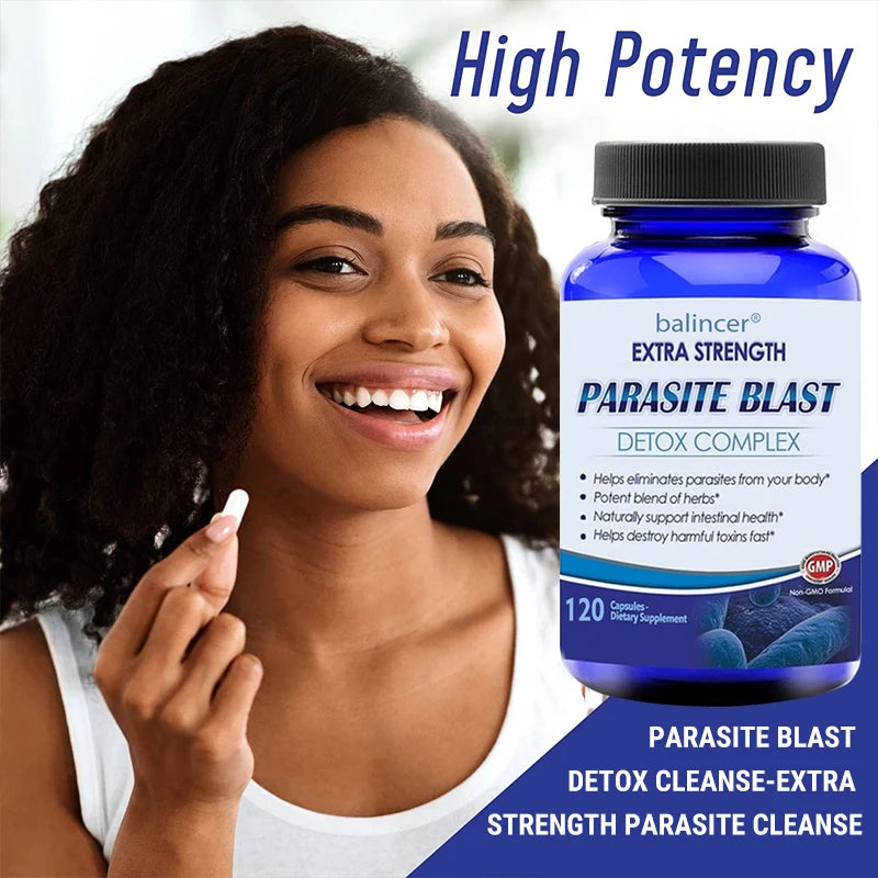 Gut Detox Complex | Natural Parasite Cleanse & Immune Support