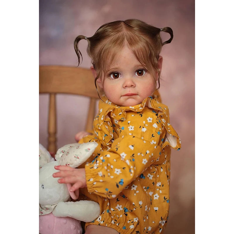 Handmade 60CM Reborn Toddler Doll | Lifelike Art Collectible