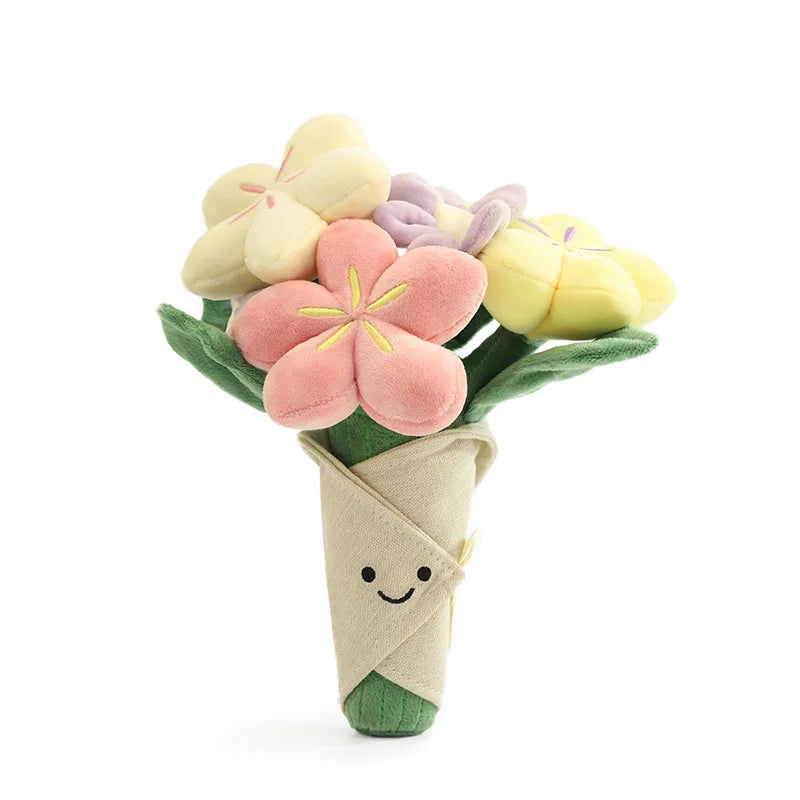 Cute Plush Flower Bouquet | Perfect Gift for Engagements & Weddings