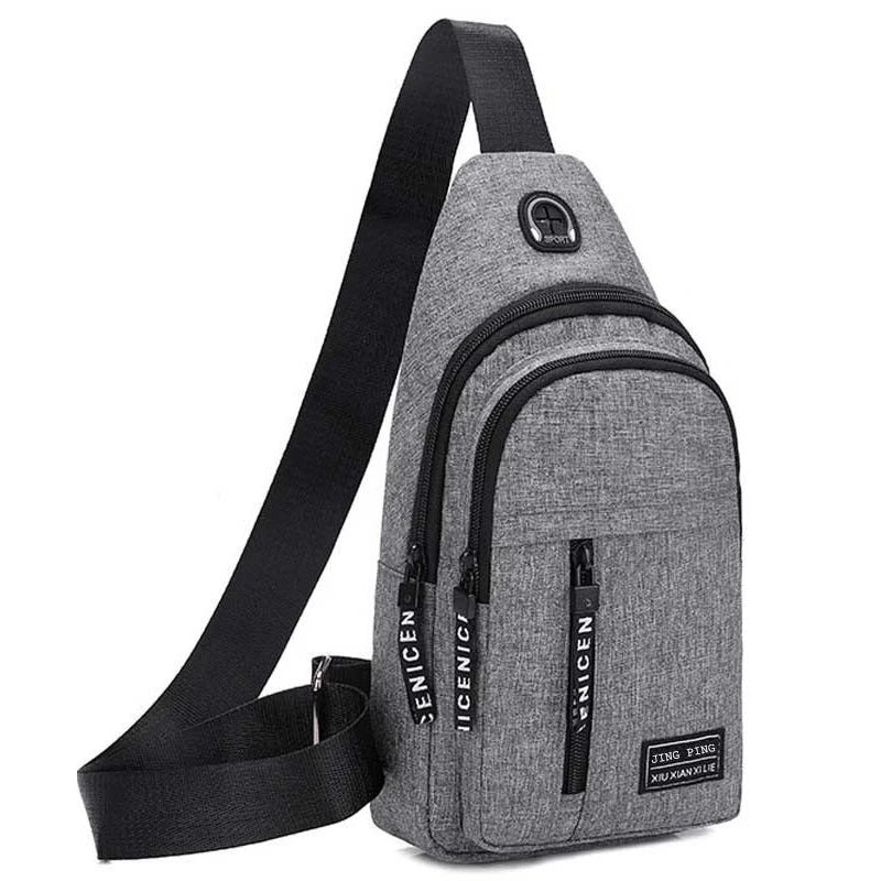 Men's Multifunctional Crossbody Chest Bag | Travel Sling Backpack