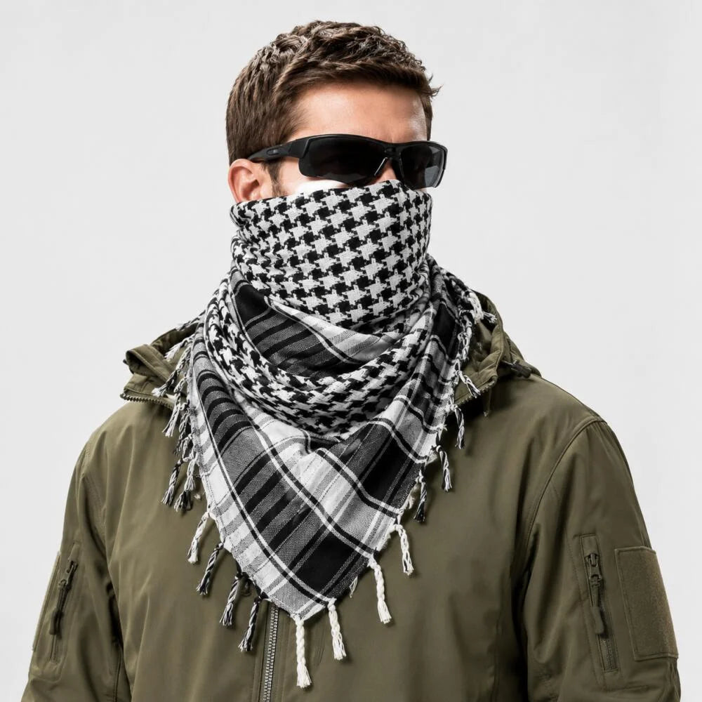 Men's Tactical Desert Head Wrap Scarf | Functional & Stylish