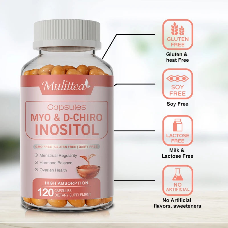 Inositol Capsules for Hair Growth & Hormonal Balance