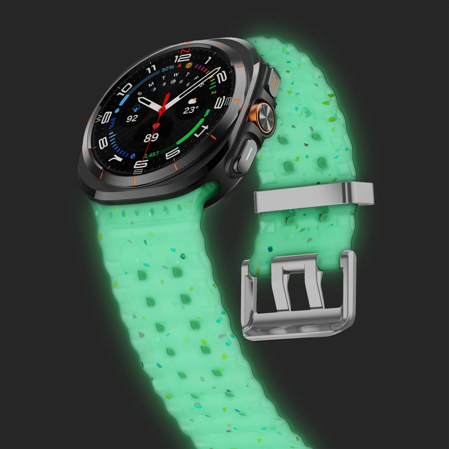 Luminous Ocean Strap for Smartwatch | Sport Silicone Band
