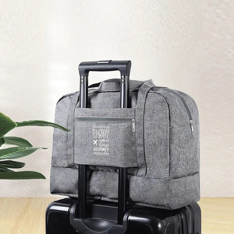 Double-Layer Waterproof Travel Bag for Gym & Swimming
