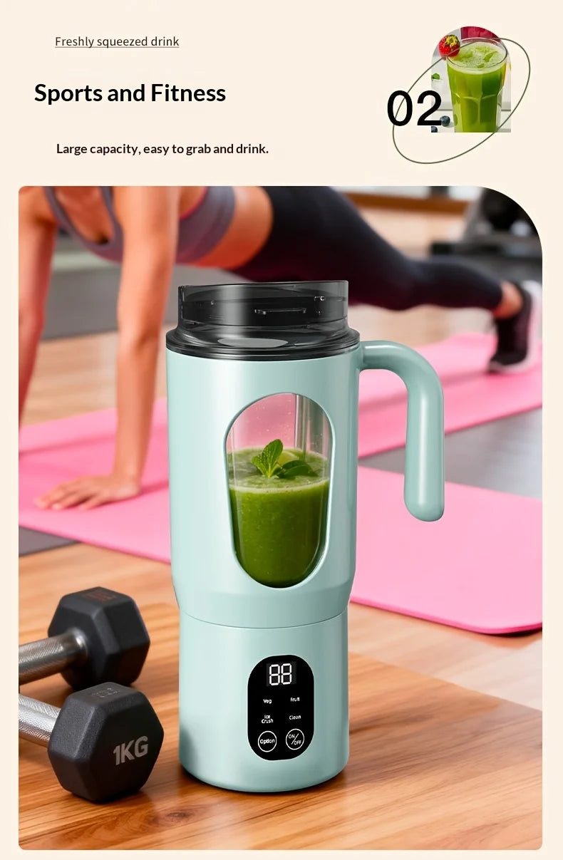 Portable Juice Maker Blender | 580ML Juicer for Smoothies & Shakes