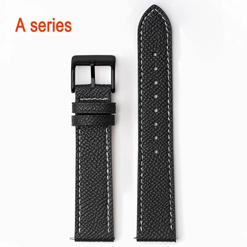 Calfskin Leather Watch Strap | Quick Release, Handmade Design