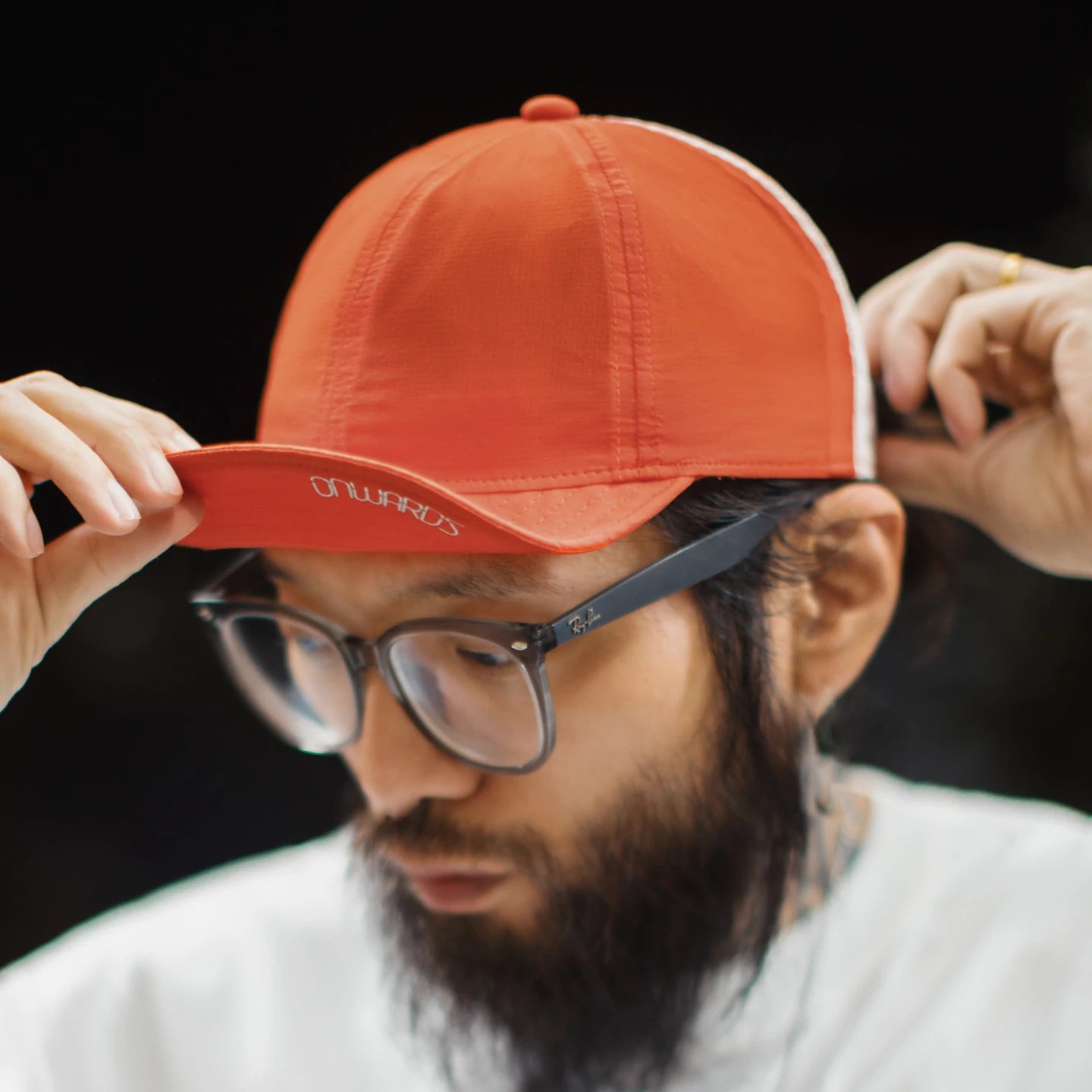 Men's Vintage Baseball Cap | Flat Brim & Adjustable Fit