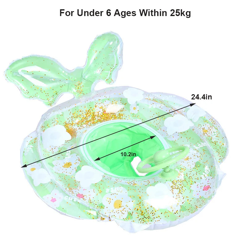 Inflatable Sunshade Swim Tube | Fun Pool Float for Summer