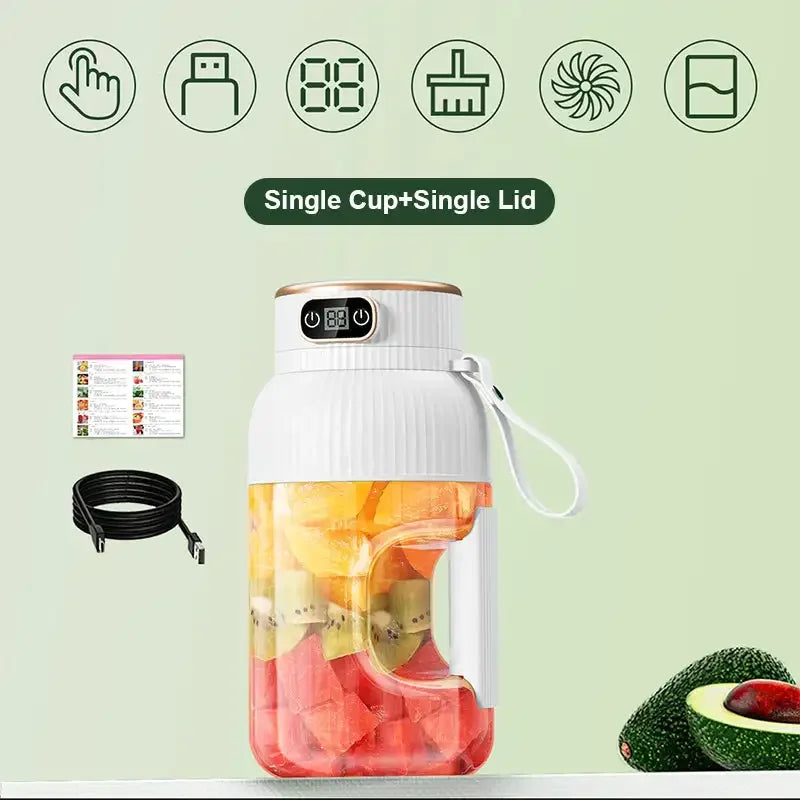 Portable Multifunctional Juicer Cup | USB Fruit Mixer