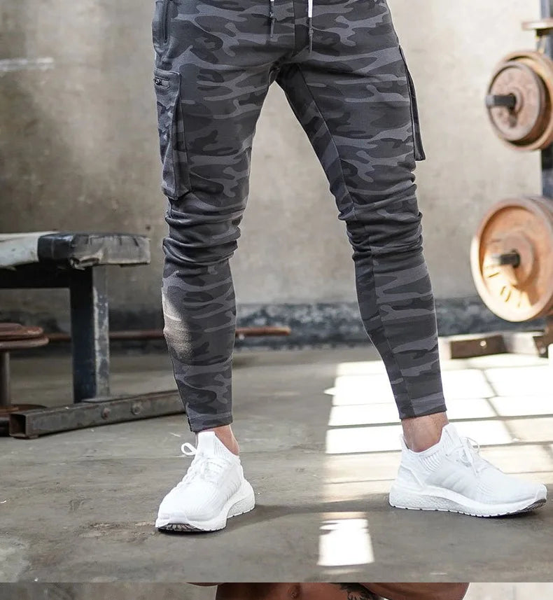Men's Multi-Pocket Workout Training Pants | Stylish Jogging Sweatpants