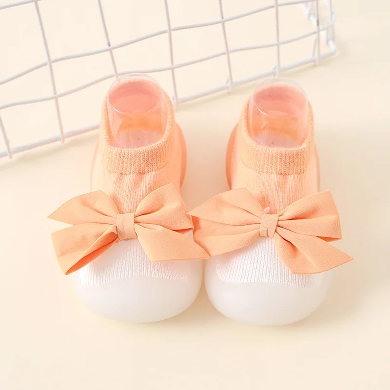 Cute Cartoon Baby Socks Shoes | Soft Rubber Sole for First Walkers