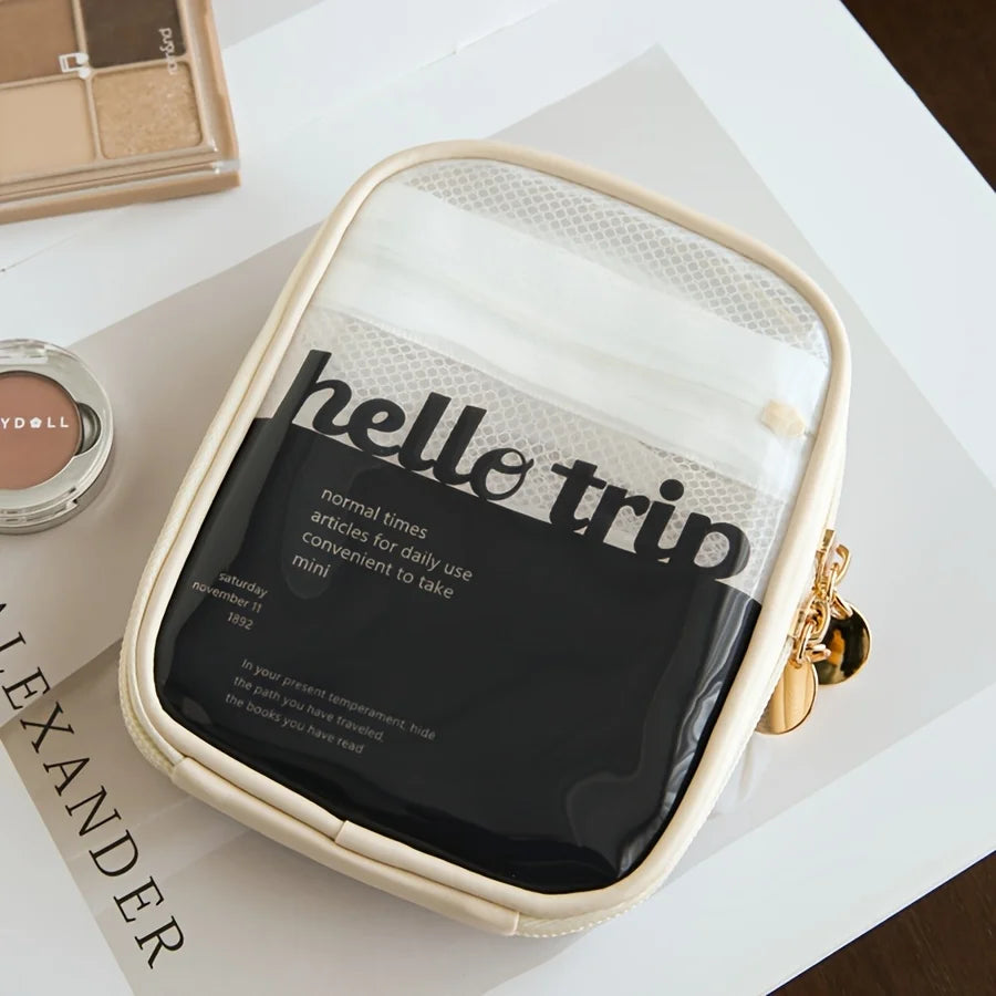 Portable Makeup Bag for Women | Large Capacity Storage Solution