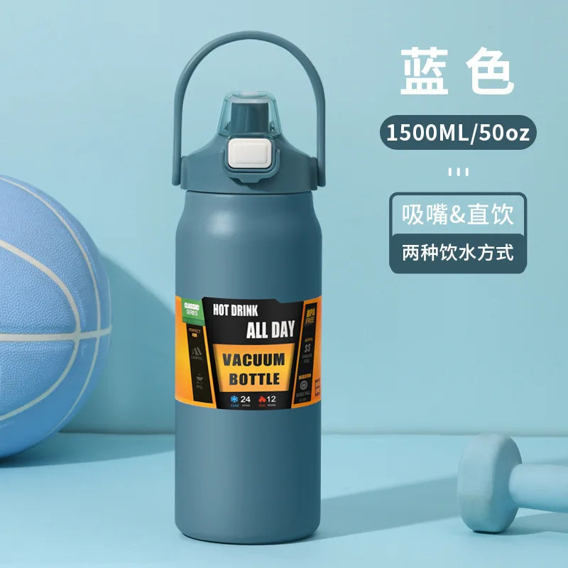 Vacuum Insulated Stainless Steel Water Bottle | BPA-Free Flask