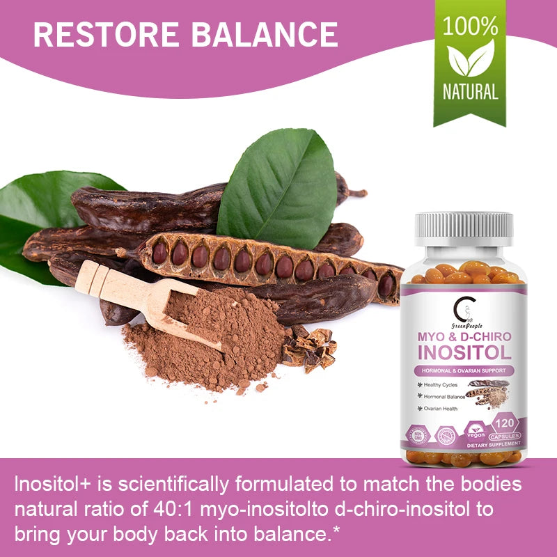 Myo Inositol & D-Chiro Inositol Supplements | Enhance Ovarian Support