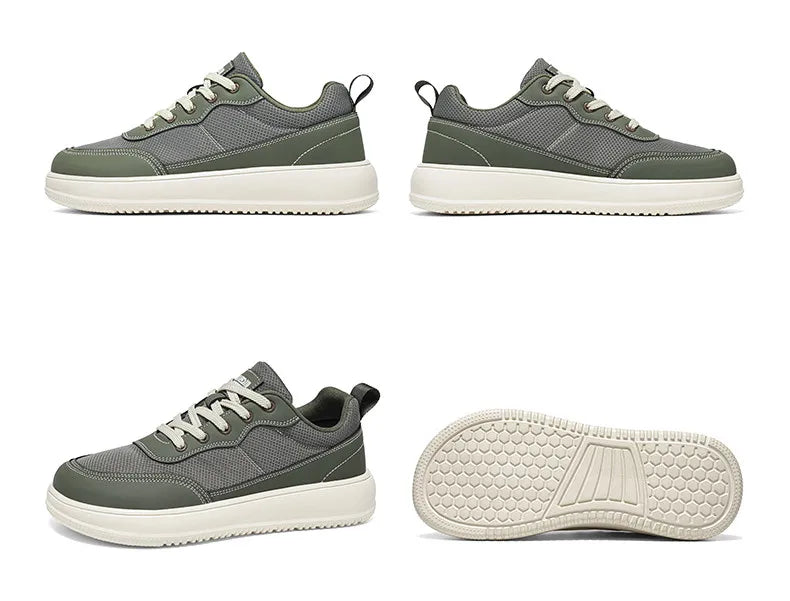Men's Casual Wide Toe Shoes | Breathable and Comfortable Sneakers