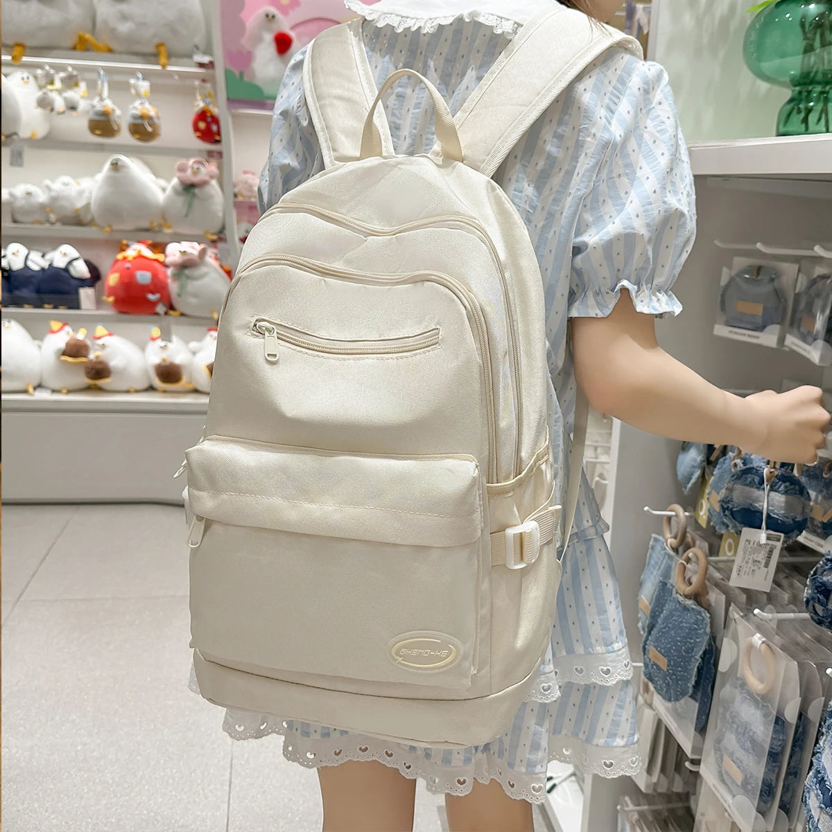 Large Capacity School Backpack for Junior High | Stylish & Durable
