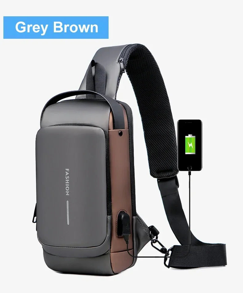 Multifunctional Sling Shoulder Bag | Versatile Travel & School Backpack