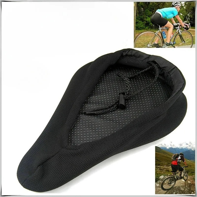 3D Soft Bike Seat Cover | Breathable Cushion for Comfort