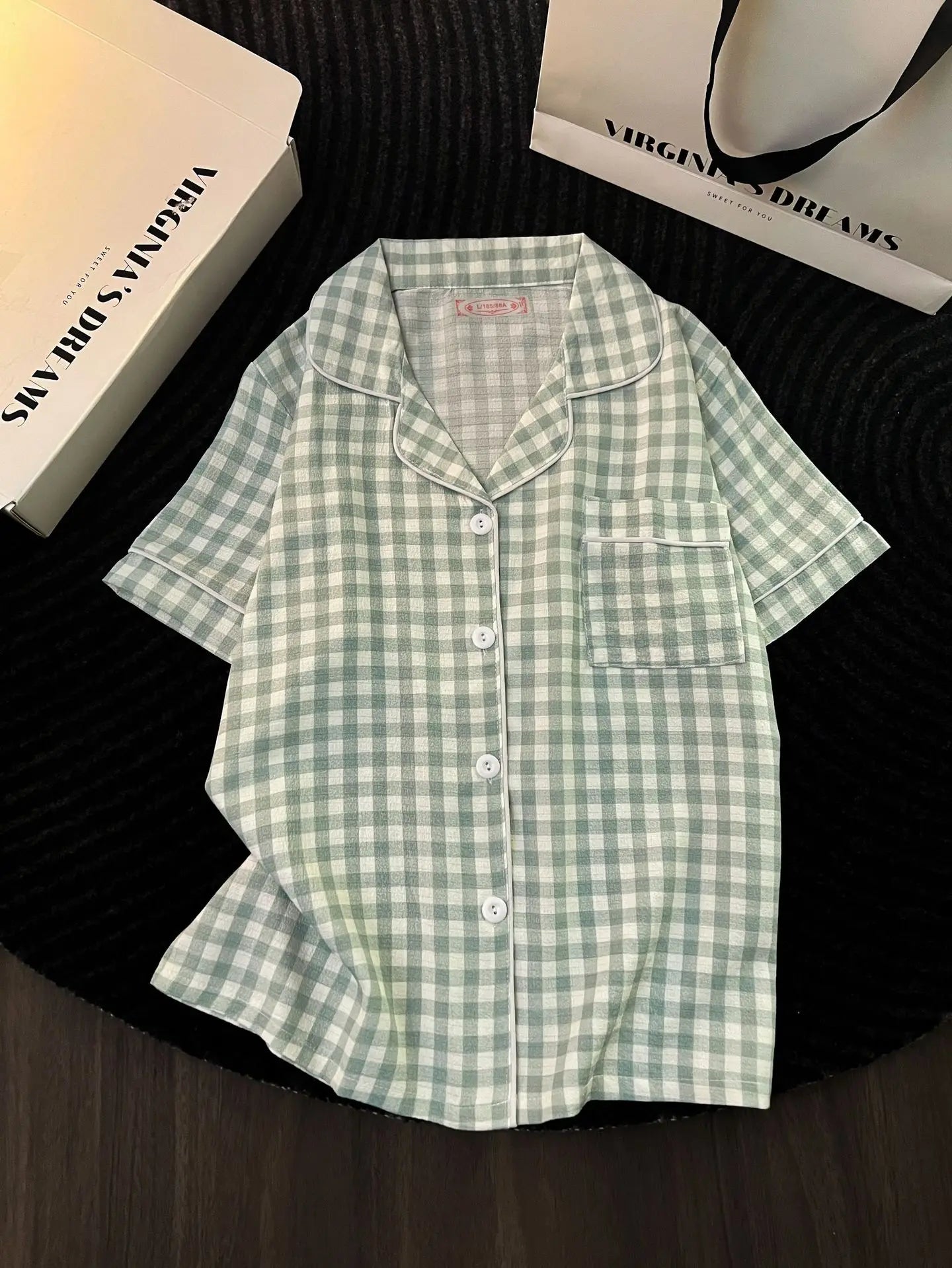 Cute Women's Summer Pajamas | Comfortable Bubble Cotton Home Wear
