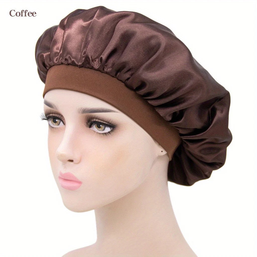 Women's Satin Sleep Bonnet | Smooth Hair Protection Cap