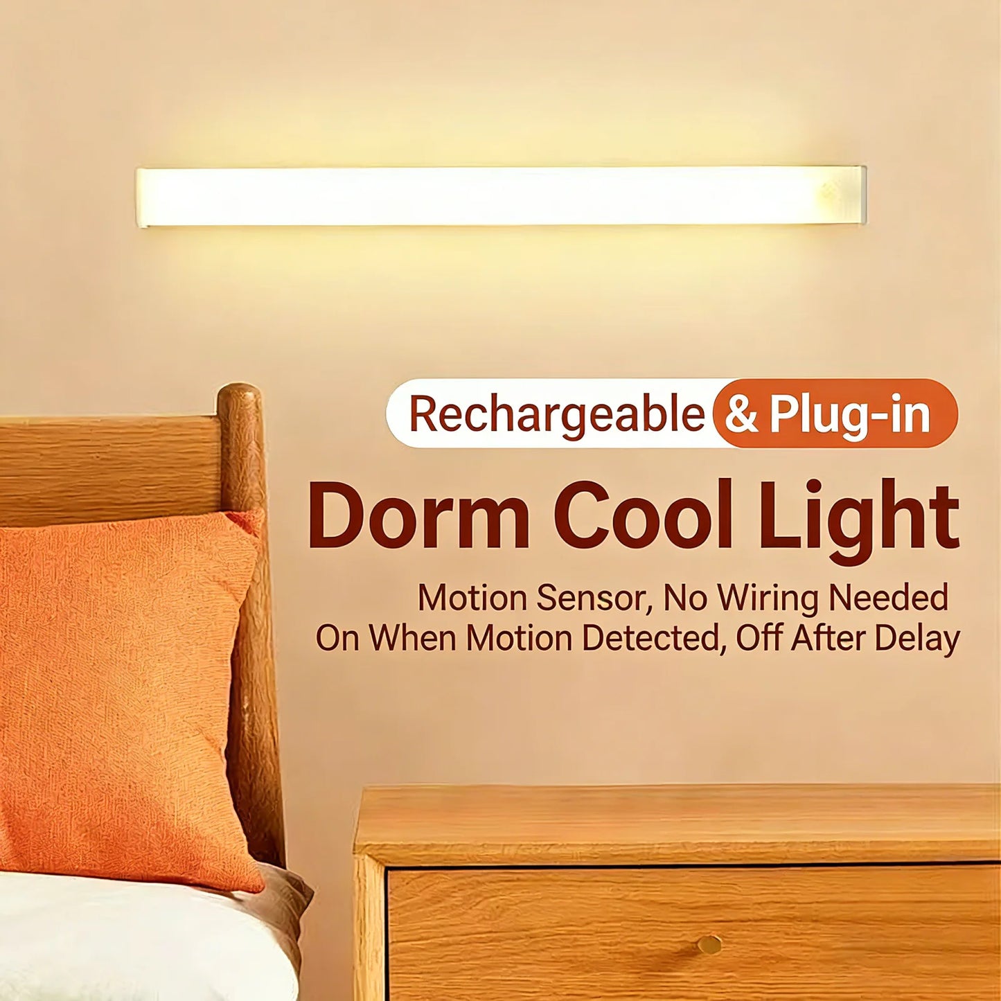 Motion Sensor LED Magnetic Under Cabinet Light | Versatile Lighting Solution
