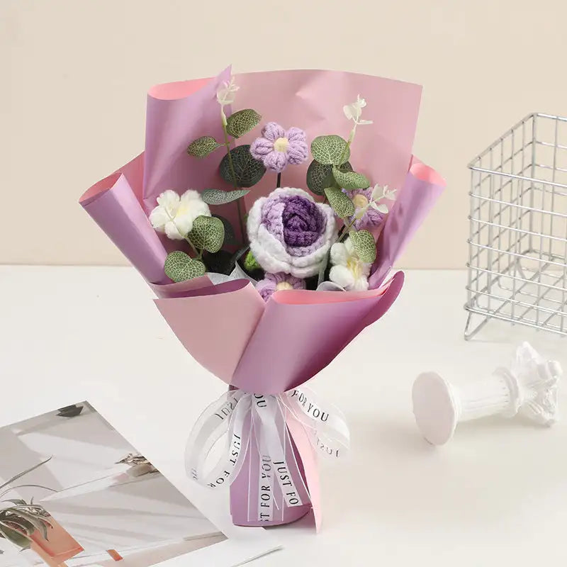 Handmade Crochet Flower Bouquet | Perfect Gift for Any Occasion
