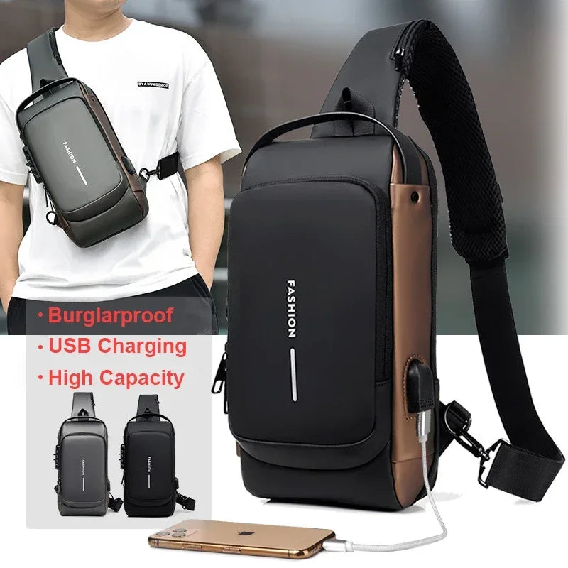 Multifunctional Sling Shoulder Bag | Versatile Travel & School Backpack