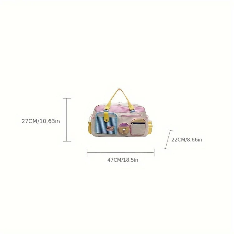 Lightweight Travel Bag for Women | Stylish Gym & Weekend Duffel