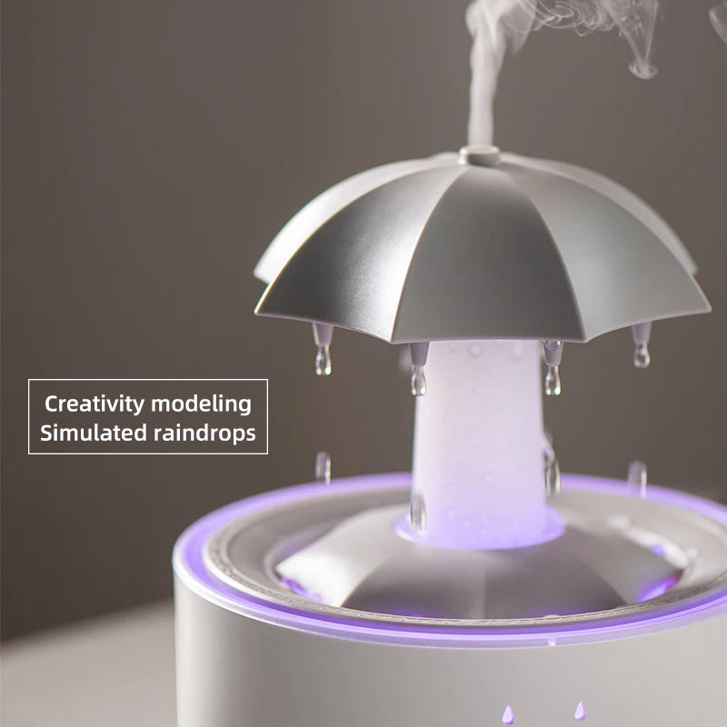 Cloud Rain Humidifier & Aroma Diffuser | Remote Control Night Light