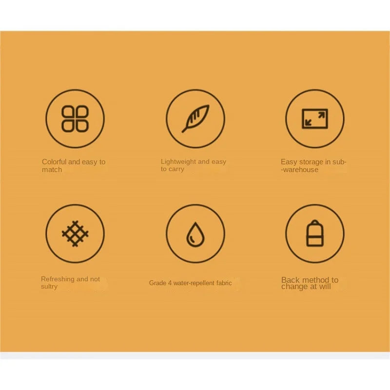 Solid color backpack colorful outdoor student bag small backpack travel bag training class school bag