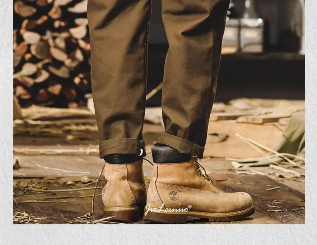 Men's Loose Straight Casual Trousers | Comfortable Outdoor Pants