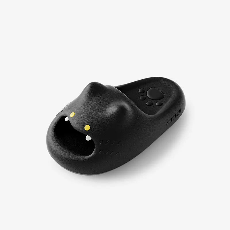 Cute Cat Paw Summer Slippers for Men and Women | Funny Cartoon Slides