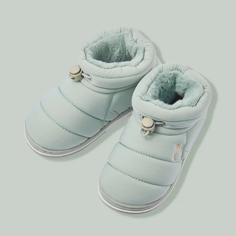 Children's Winter Cartoon Snow Boots | Warm, Waterproof & Non-Slip