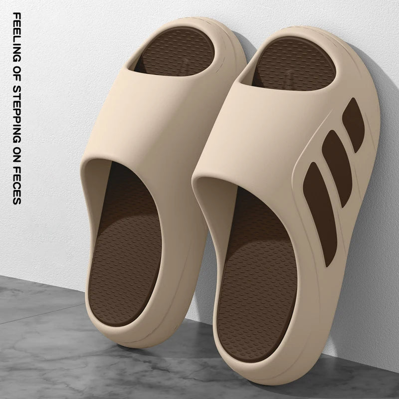 Men's High Aesthetic Anti-Slip Beach Slippers | Comfortable Slides