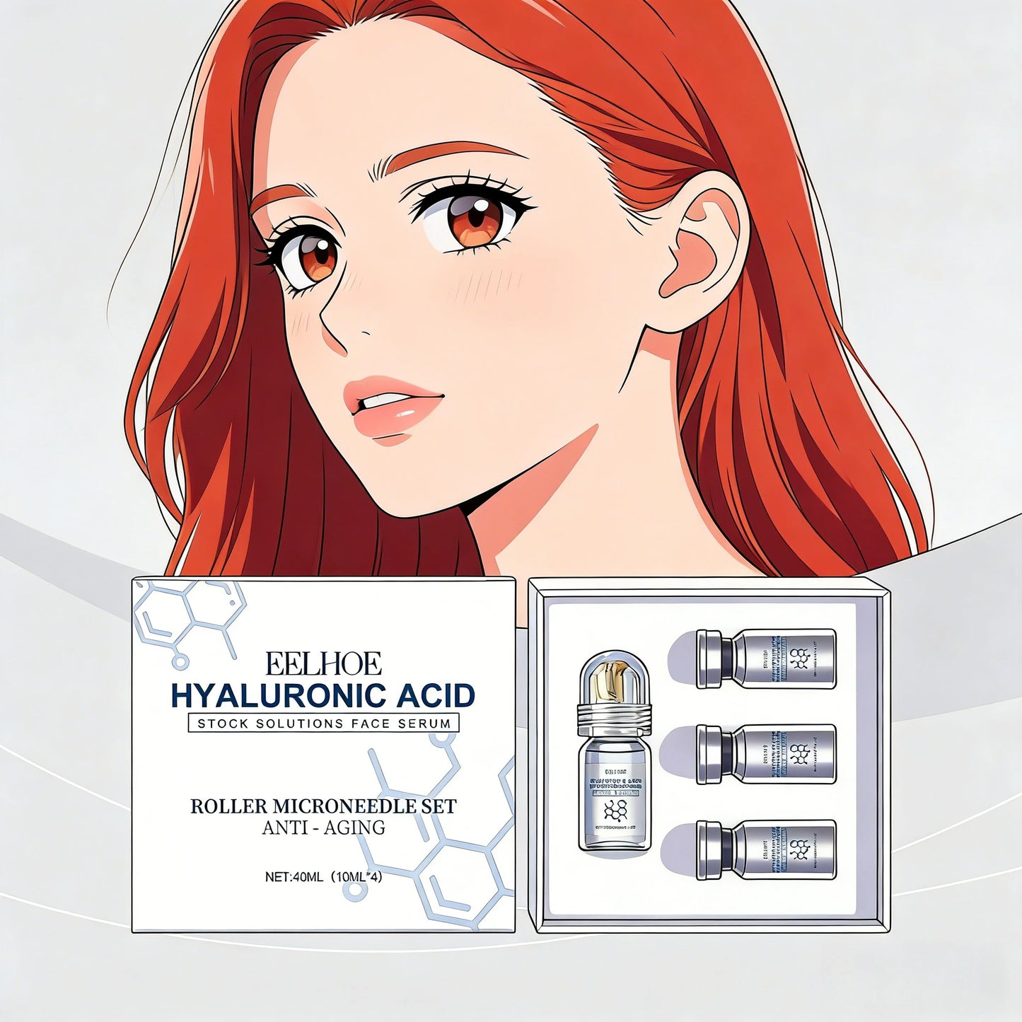 Collagen Face Serum Set | Firming Pore Refining Glow Essence
