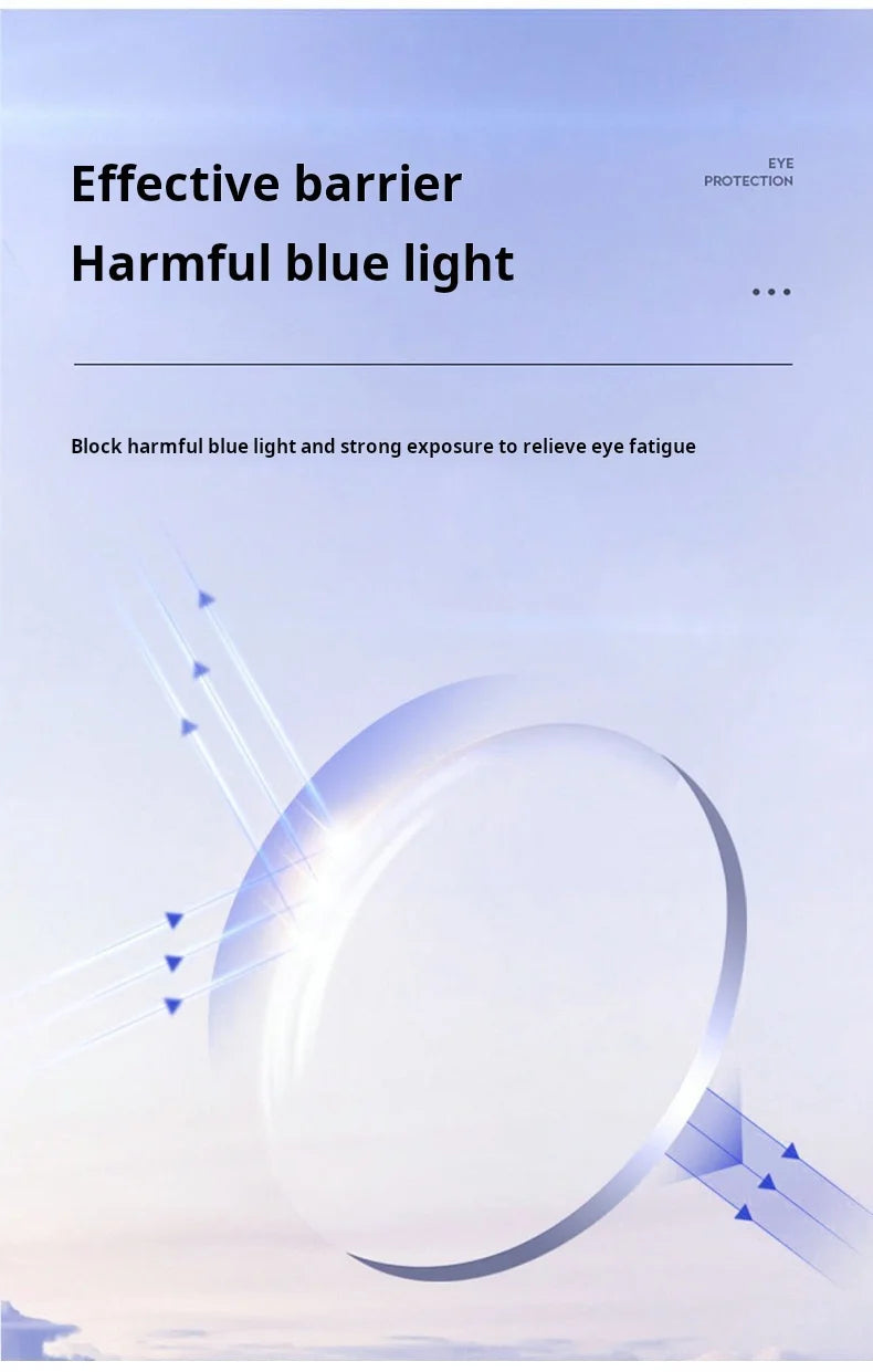 Stylish Rimless Cat's Eye Glasses | Anti Blue Light Prescription Eyewear