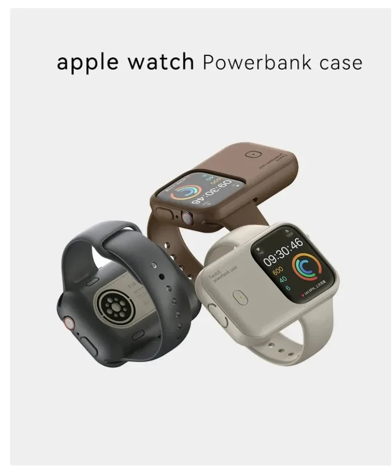 Portable Smart Watch Wireless Charger | 1200mAh Power Bank