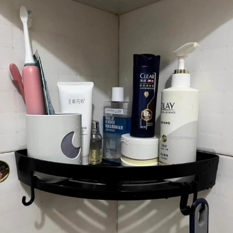 No Drill Shower Shelf | Strong Adhesive Bathroom Organizer