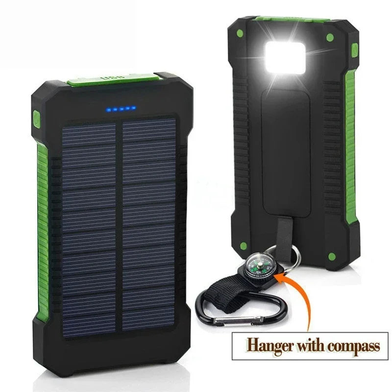 200000mAh Solar Power Bank | Fast Charging Portable Charger