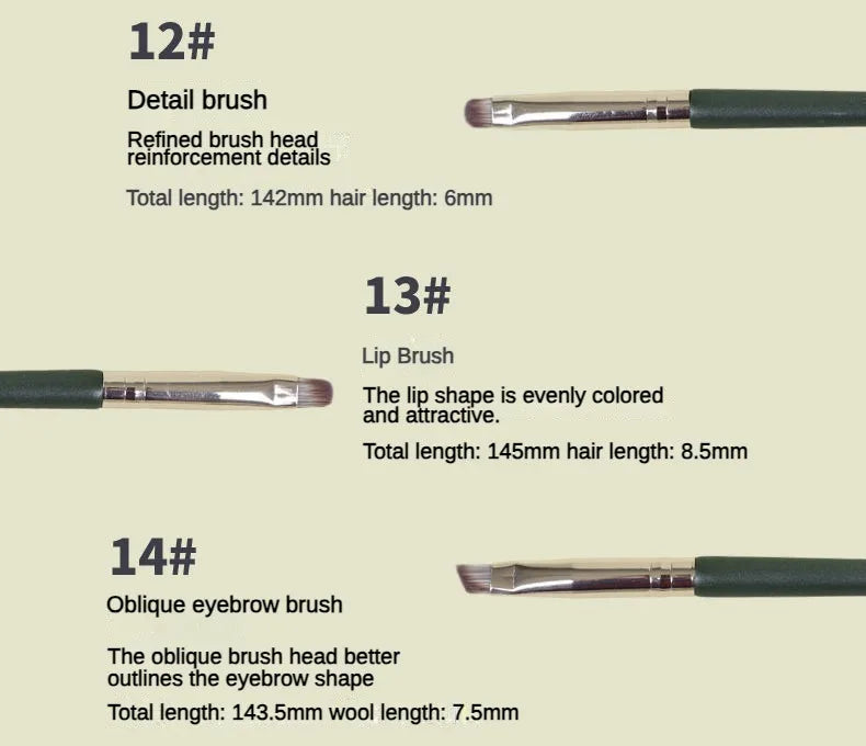 Super Soft Makeup Brush Set | 14 Essential Beauty Tools