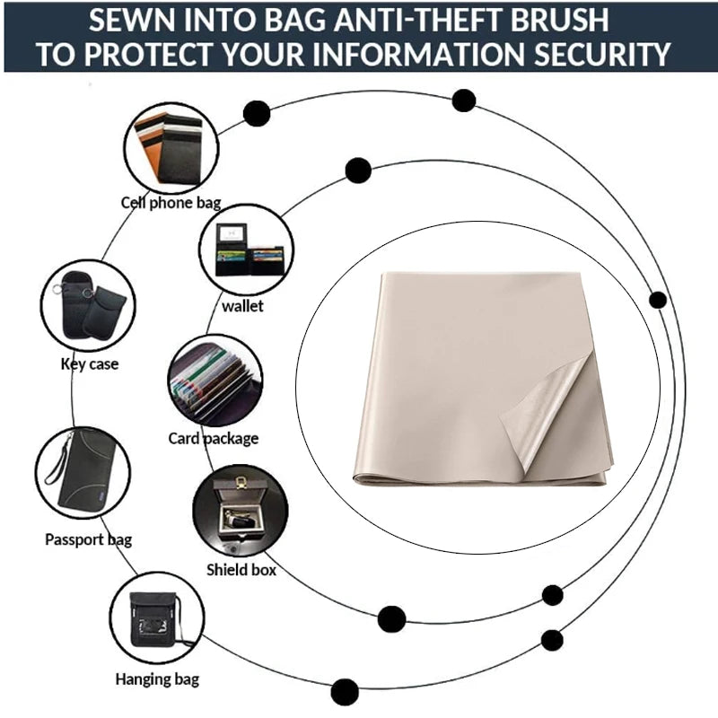 RFID Shielding Anti-Radiation Fabric | EMF Protection Cloth
