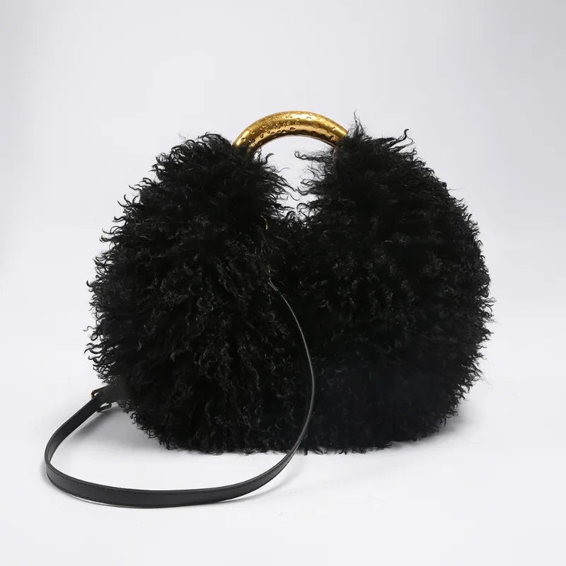 Bolso de hombro de piel sintética para mujer | Elegante bolso de playa para toda ocasión